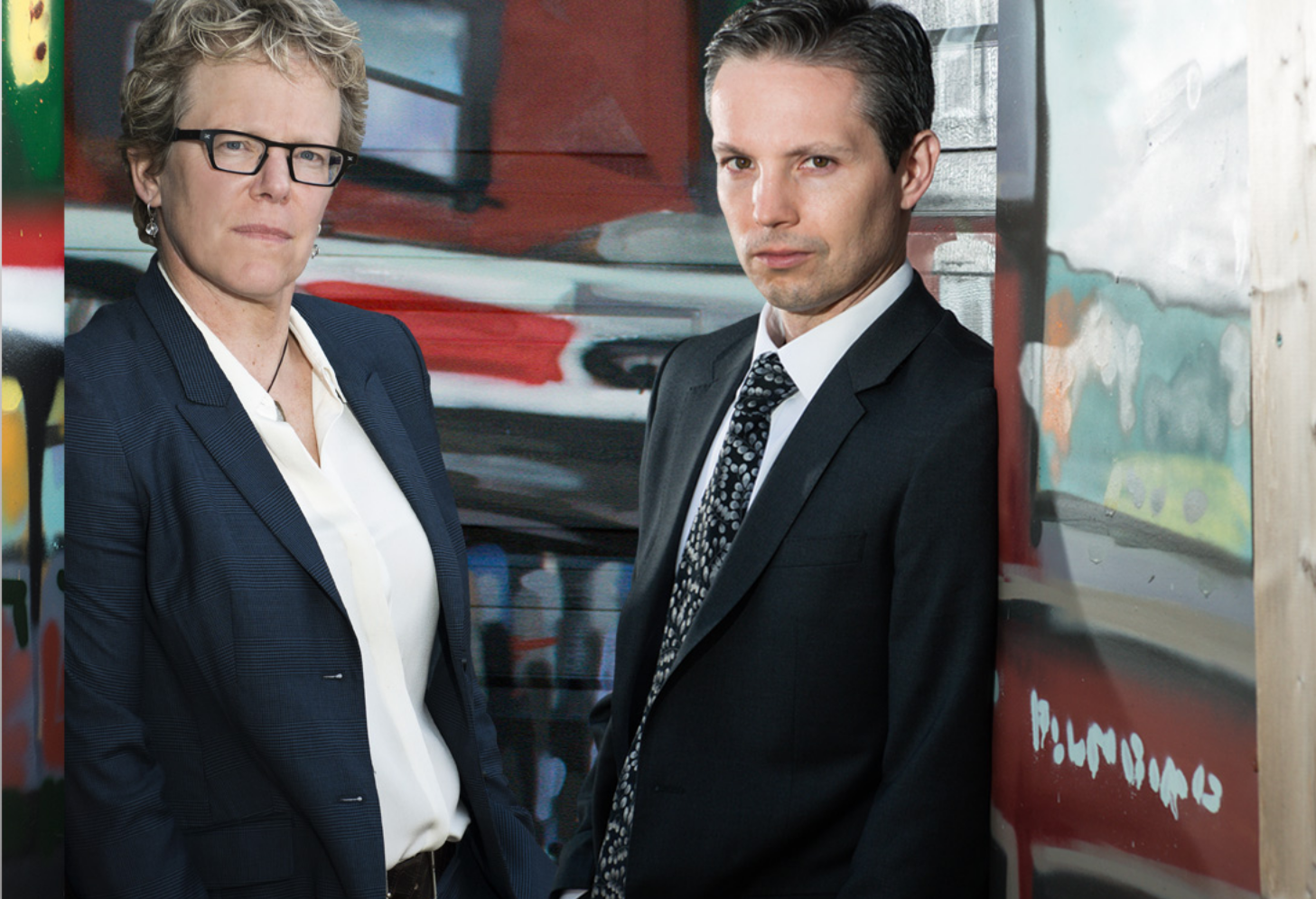 Janice Wright and Greg Temelini